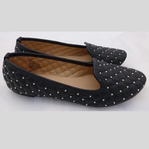 Nine West Studded and Quilted Flats